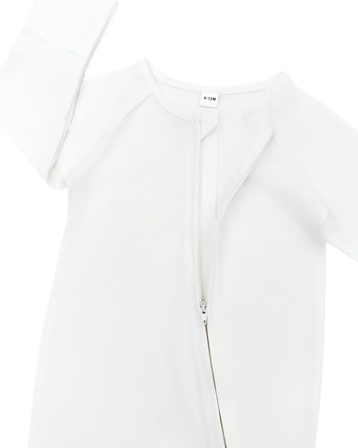 Bow Dream Baby Girl Romper Jumpsuit Bamboo Rayon Baby Clothes Boys & 2 Way Zipper Outfit Baby Clothes for Girls