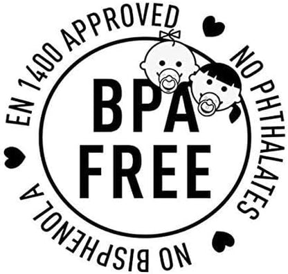 Bibs Colour Pacifier 2-Pack | BPA Free Soother, Round Nipple. Natural Rubber Latex,