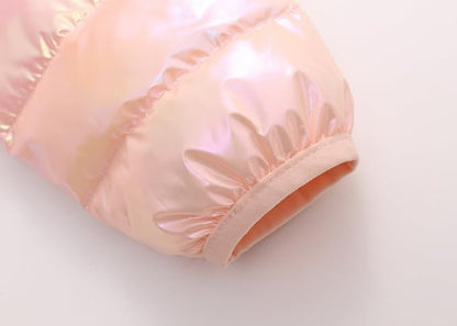 UPlee 3M - 3T Baby Girls Boys Winter Coats for Toddlers Lightweight Puffer Jacket Kids Down Alternative Outerwear