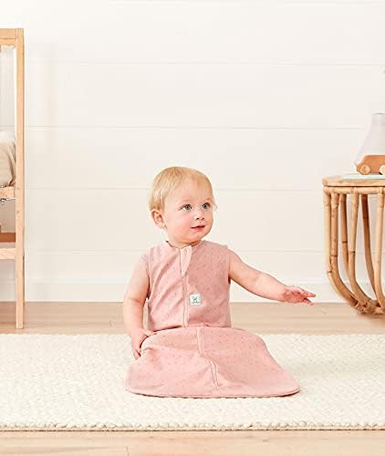 ergoPouch 1.0 Tog Jersey Sleeping Bag – Arms-Out Baby Sleep Sack, Ideal Transition from Swaddling, Slim Fit Keeps Baby Secure & Comfortable, Soft Breathable Fabric (8-24 Months, Berries)