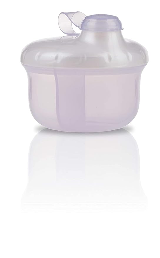 Nuby Powder Formula Dispenser, 3 Compartments, Purple