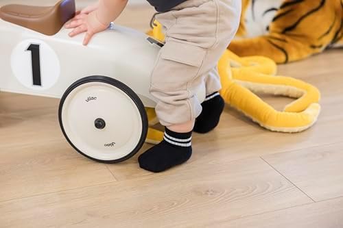 Bella Baby & Toddler Seamless-Toe Turkish Cotton Crew Socks (6-Pack)