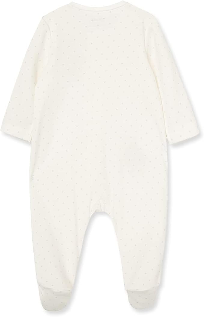 Little Me Clothes for Baby Girls' 100% Cotton Scratch-Free Tag Footie Sleeper, Preemie to 9 Months