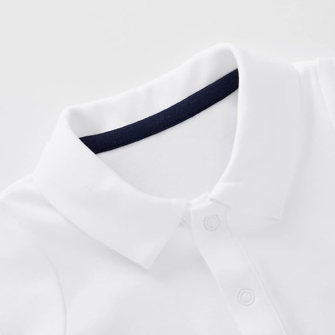 pureborn Baby Romper Bodysuits 2-Pack Unisex Soft Cotton One-Piece Outfit for Infant Boys Girls 0-24 Months