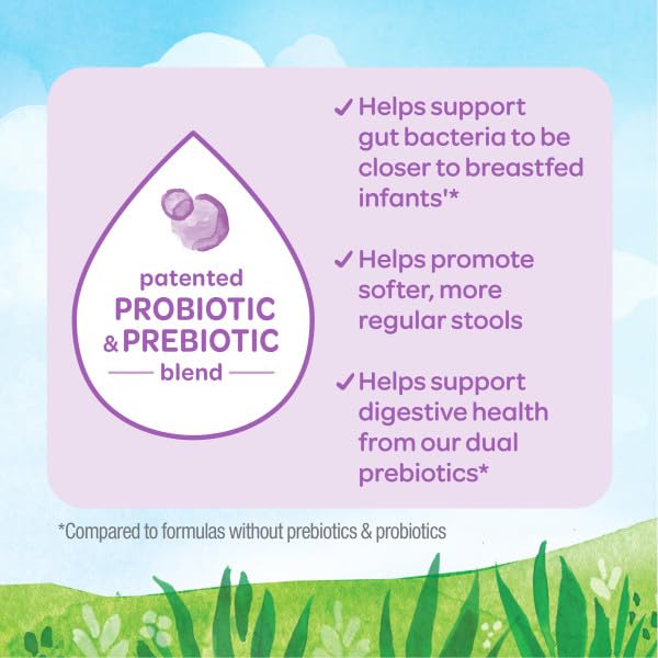 Happy Baby Organics Stage 1 A2 Infant Formula, 0 12 Months, Milk Based Organic Baby Formula Powder with A2 Milk, Probiotics & Prebiotics for Immune & Digestive Support, 22.9 Ounce (Pack of 4)