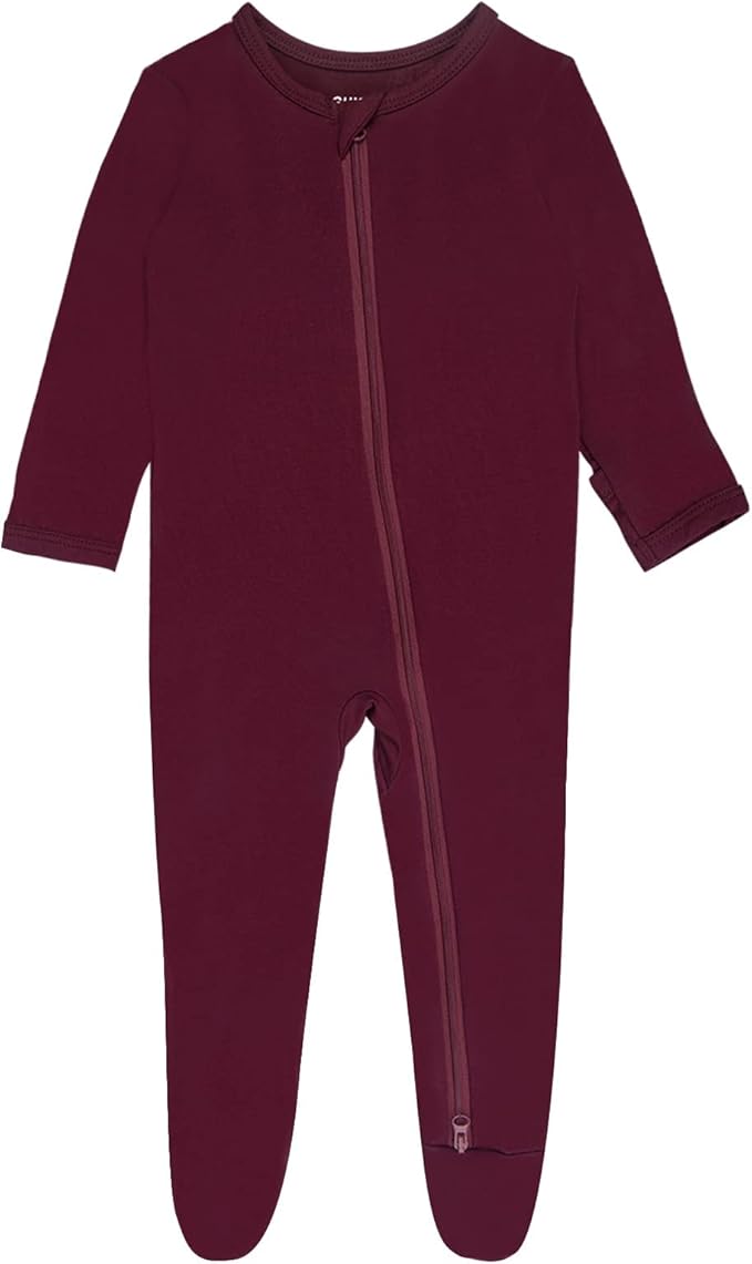GUISBY Pajamas for Baby Boys & Girls, Infant Onesie with Mitten Long Sleeve Footed Pjs