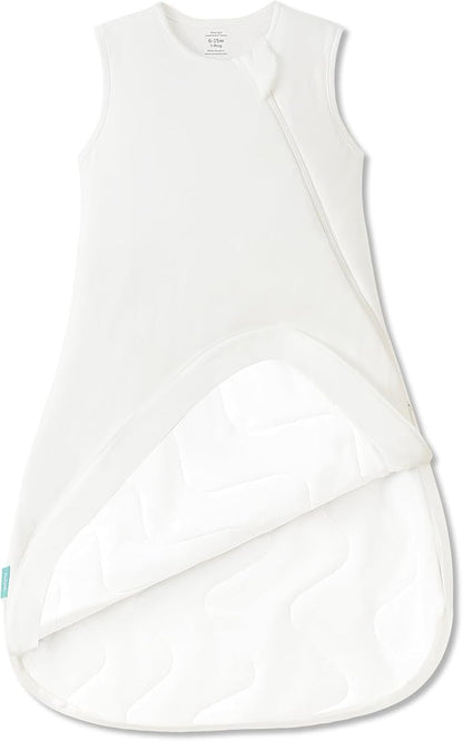 PurComfy Supersoft Sleep Sack 1.0 TOG, Premium Bamboo Viscose Baby Sleeping Bag 2-Way Zipper Sleep Sack Baby Wearable Blanket