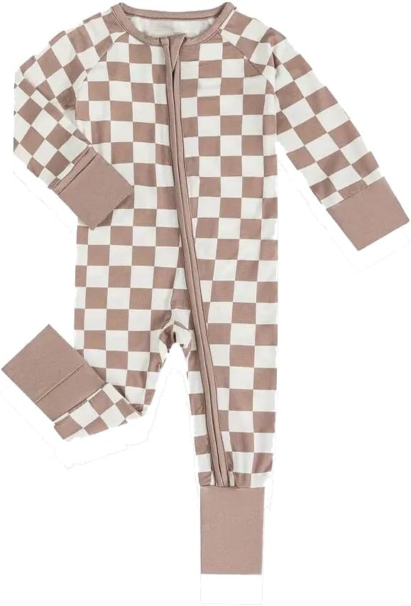 Bow Dream Baby Girl Romper Jumpsuit Bamboo Rayon Baby Clothes Boys & 2 Way Zipper Outfit Baby Clothes for Girls