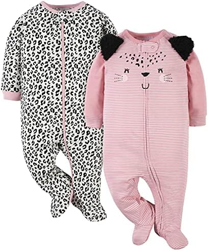 Gerber baby-girls 2-pack Sleep 'N Play