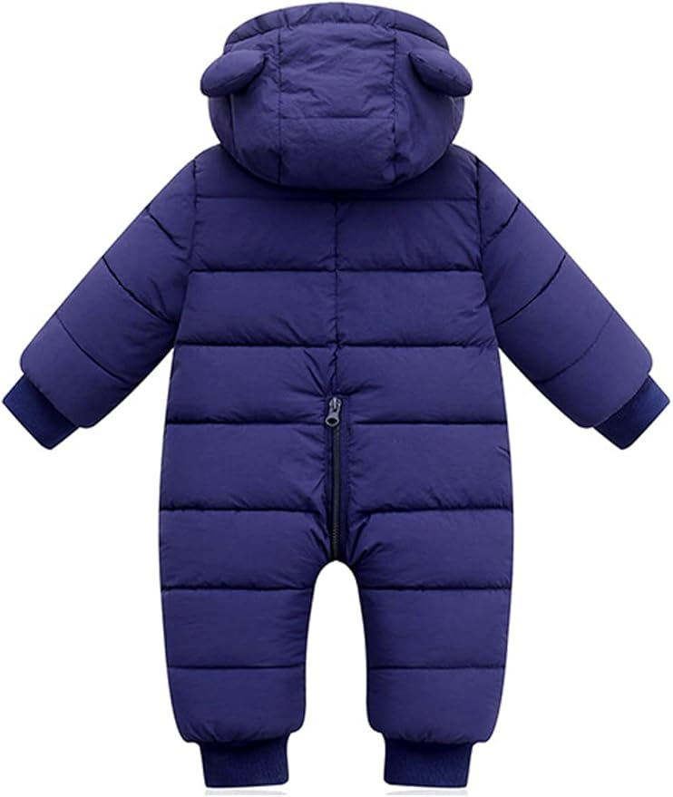 Newborn Snowsuit Baby's Romper Jumpsuit Winter Coats Warm Down Coat Cute Padded Windproof Onesie for infant girls boys