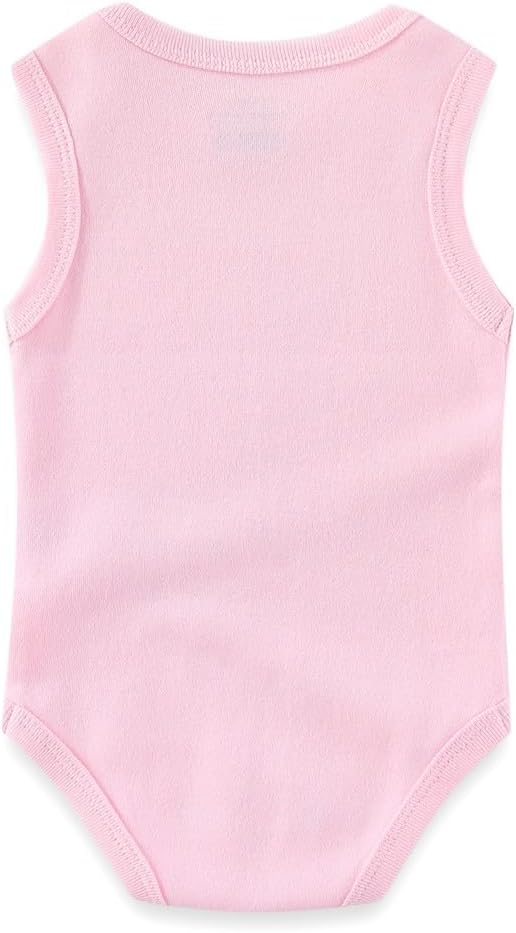 6 Pack Unisex Baby Boy Girl Rompers 0-12months Infant Short Sleeve Bodysuits New Born Soft Cotton One-Piece Clothes