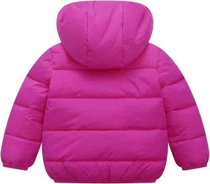 Baby Boy Girl Padded Puffer Jacket Winter Snow Warm Coat For Kid Outwear