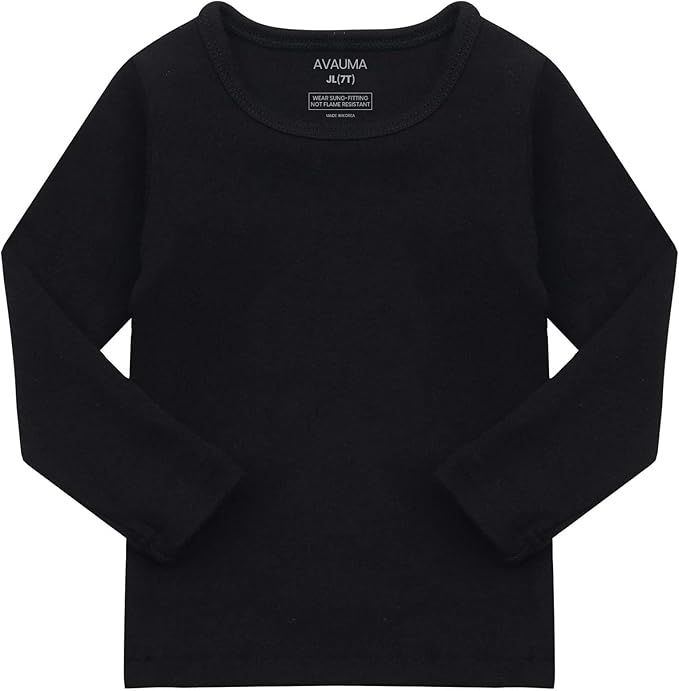 AVAUMA Baby Boys Girls Pajama Set Kids Toddler Snug fit Basic Cotton Sleepwear pjs for Daily