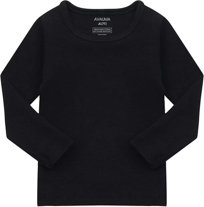 AVAUMA Baby Boys Girls Pajama Set Kids Toddler Snug fit Basic Cotton Sleepwear pjs for Daily