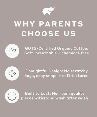 monica + andy Sporty Sweatsuit, 100% Organic Cotton Clothes for Boys & Girls, Outfit Sizes For Kids, Toddler & Infant