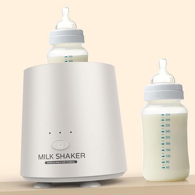 Baby Bottle Shaker Infant Mixer 3 Speed Adjustable Electric Automatic Bottle Shaker for Outdoor Indoor Travel