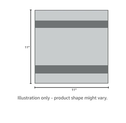 Copper Pearl 6 Ultra Soft Baby Bath Washcloths Premium Large Soft Piper 11" x 11" Towels