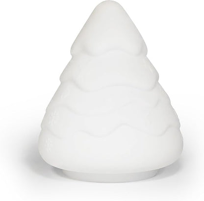 Night Light for Kids, Rechargeable Dimmable Silicone LED Nightlight with 7 Colors, Baby Nursery Night Lamp, Touch Squishy Lamp, Cute Gifts for Girls, Boys, Toddler Room Decor, Christmas Tree