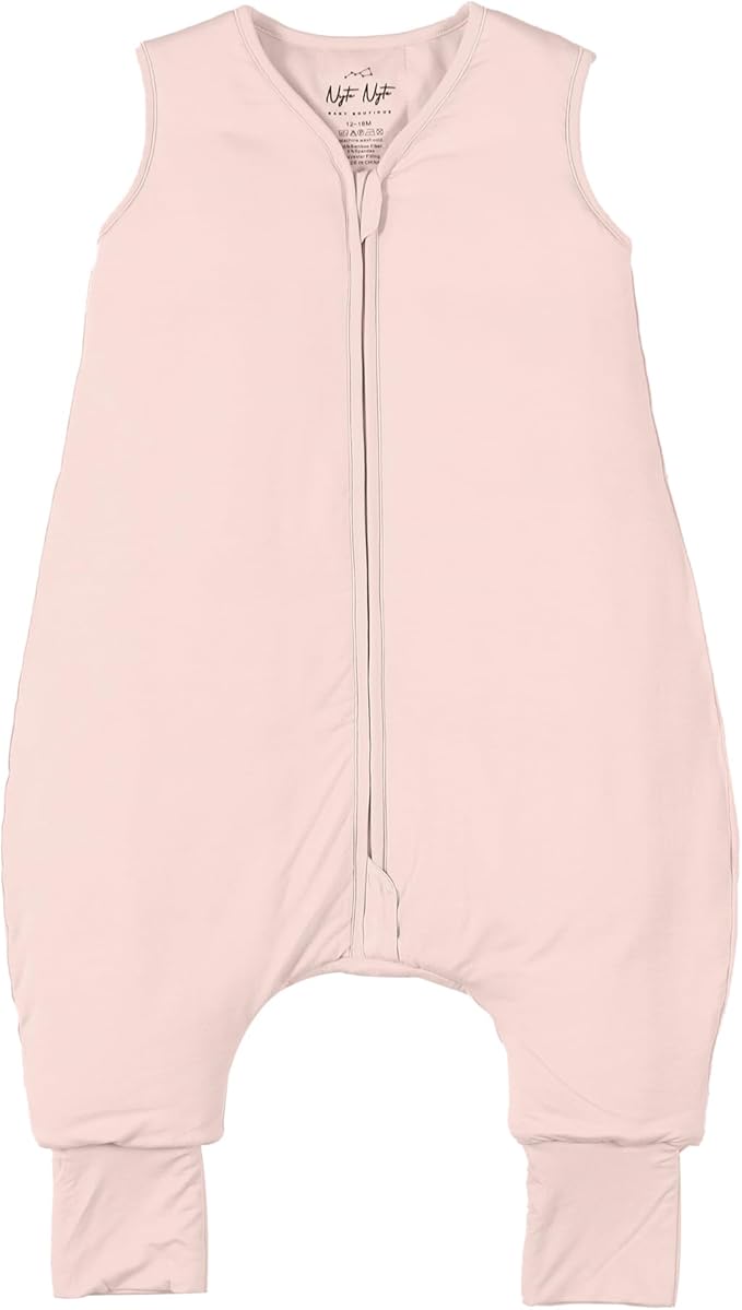 Nyte Nyte Baby - Sleeveless Soft Baby & Toddler Sleeping Sack, Breathable with Adjustable Feet Cuffs & Anti-Slip Grip