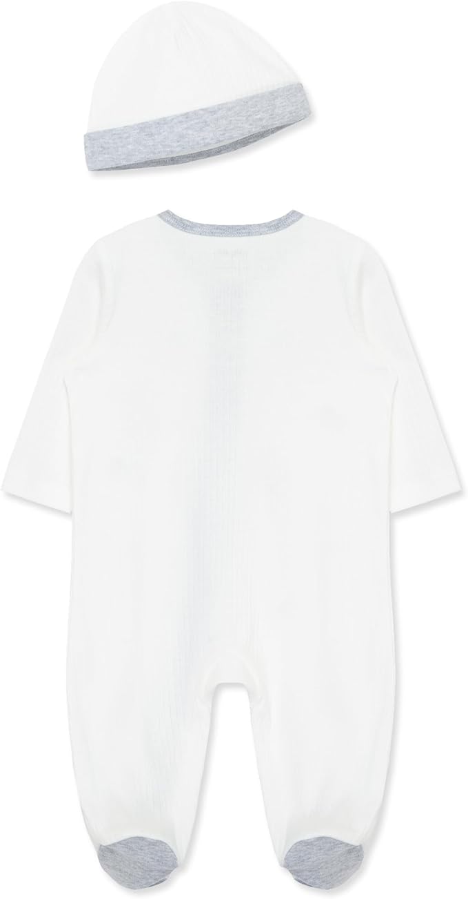 Little Me Footie Pajamas Cotton Baby Sleepwear Boys and Girls Footed Sleeper