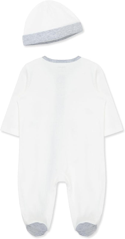 Little Me Footie Pajamas Cotton Baby Sleepwear Boys and Girls Footed Sleeper