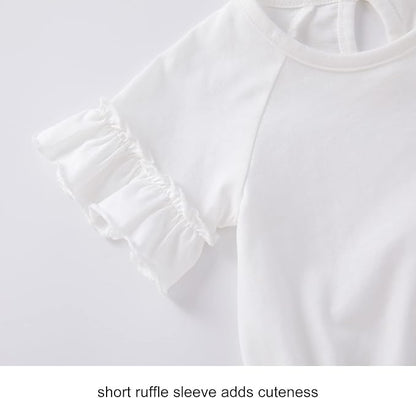 pureborn Baby Girls Boys Bodysuit Super Soft Cotton Romper 0-24 Months