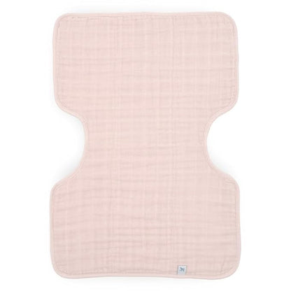 Little Unicorn Cotton Muslin Burp Cloth - Light Pink