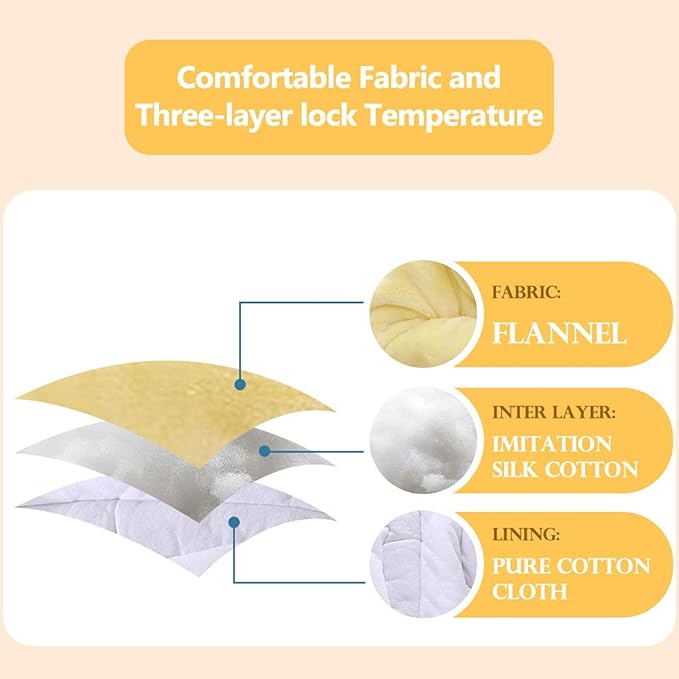 ALLAIBB Baby Newborn Snowsuit Winter Hooded Footie Fleece Jumpsuit for Infant Girls Boys