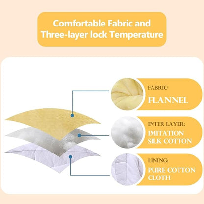 ALLAIBB Baby Newborn Snowsuit Winter Hooded Footie Fleece Jumpsuit for Infant Girls Boys