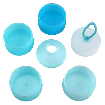 Accmor 2 Pack Baby Formula Dispenser On The Go, Stackable Formula Dispenser Formula Container to Go, Non-Spill Portable Milk Powder Kids Snack Storage Container, BPA Free