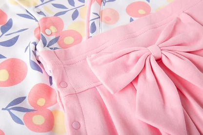 Baby Girl Kimono Romper Japanese Costumes Hakama Coverall Infant Samurai Outfits