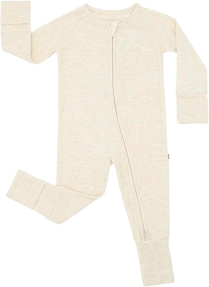 Little Sleepies Pajamas for Baby Boys & Girls, Viscose from Bamboo Baby Pajamas, Preemie & Newborn Sleepers, 2-Way Zipper PJs