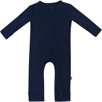 KYTE BABY Unisex Rayon Made From Bamboo Zippered Rompers 0-24 Months