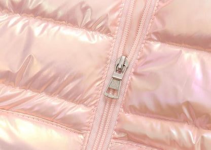 UPlee 3M - 3T Baby Girls Boys Winter Coats for Toddlers Lightweight Puffer Jacket Kids Down Alternative Outerwear