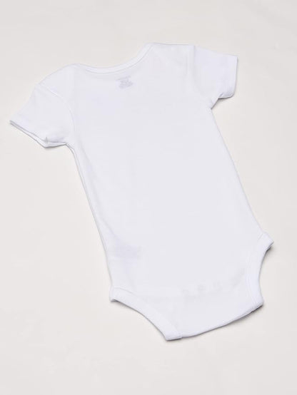 Gerber baby-girls 5-pack Solid Onesies Bodysuits