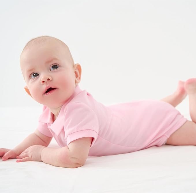 pureborn Baby Boys Girls Bodysuit Super Soft Cotton Romper 0-24 Months