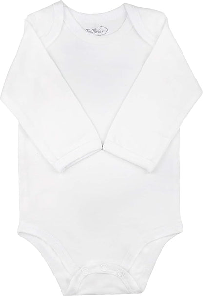 123 Bear Baby Cotton Spandex Long-Sleeve bodysuits unisex boy girl