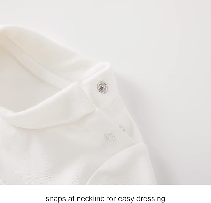 pureborn Baby Boys Girls Bodysuit Super Soft Cotton Romper 0-24 Months