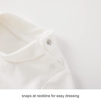 pureborn Baby Boys Girls Bodysuit Super Soft Cotton Romper 0-24 Months