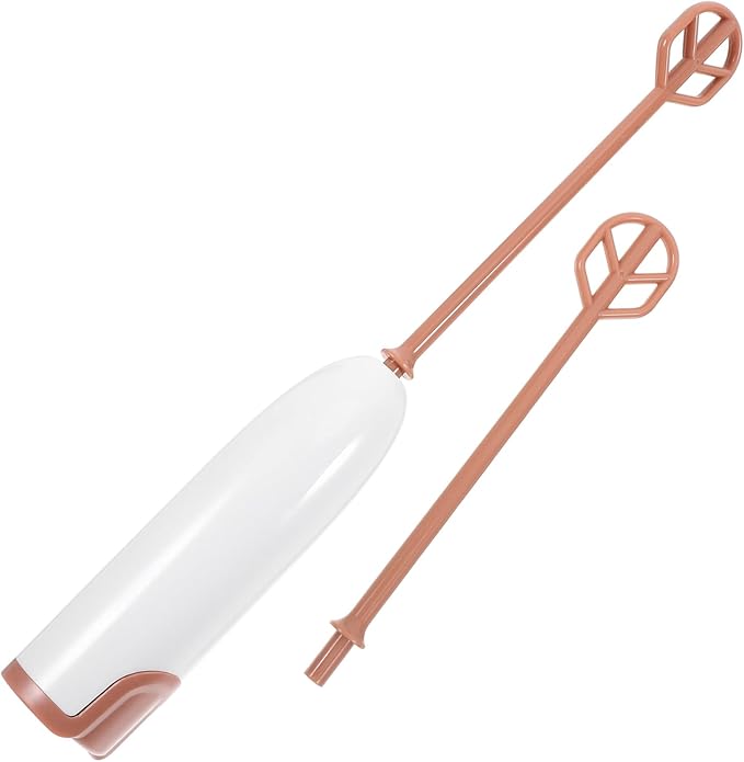 BESTYASH Electric Milk Powder Mixer with Extended Handle Detachable Handheld Stirring Wand for Bottles Cups and Mugs Easy to Clean Multifunctional Mixing Tool for Drinks and Milk