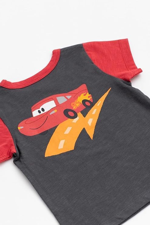 Monica + Andy Crewneck Tee, 100% Organic Cotton Clothes for Girls & Boys, Printed T-Shirt Sizes for Kids, Toddler & Baby