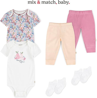 HUGGIES unisex-baby 5-pack Everyday Bodysuit