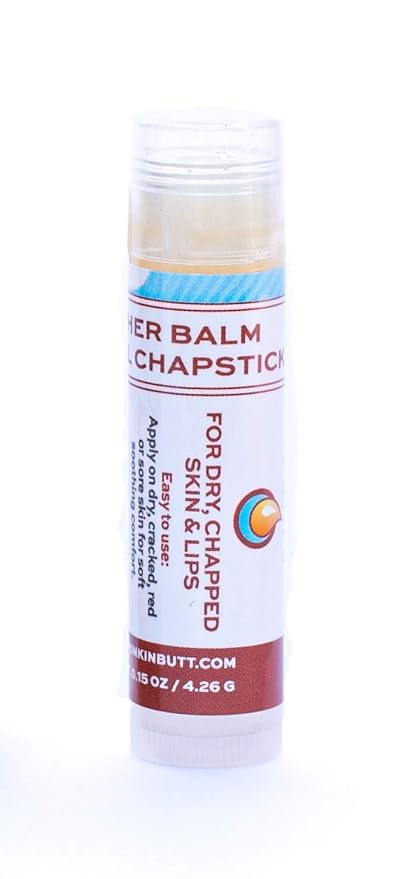 Punkin Butt Baby Teething Oil and Weather Lip Balm Bundle for Sore Gum Relief and Chapped Lips | All Natural, Organic, Safe for Infants, Chemical-Free | 1 Oz Oil