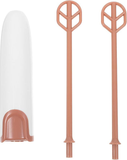 Handheld Electric Baby Formula Mixer with Detachable Stirrer for Infant Milk Powder Portable Drink Mixer for Bottles Easy to Clean Battery Operated