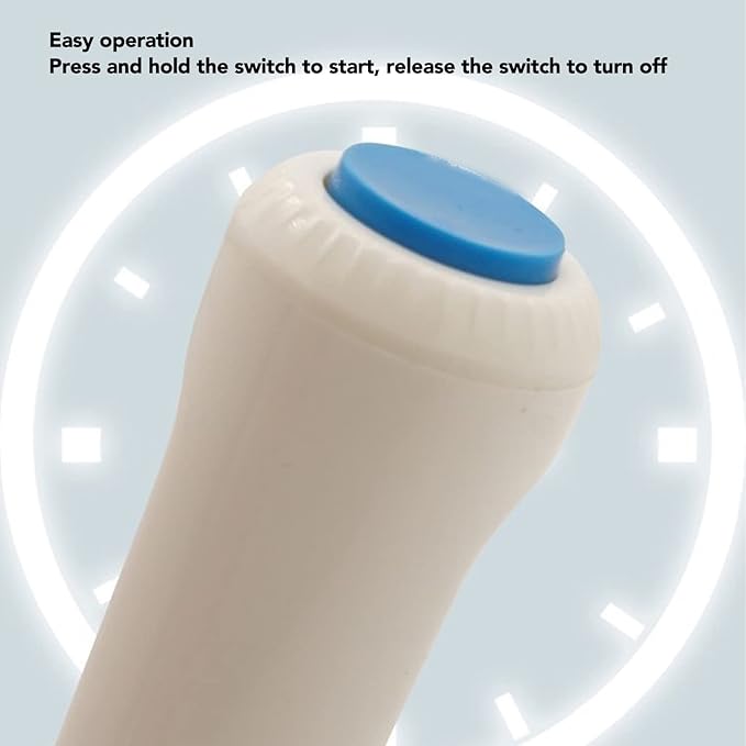 Handheld Drink Mixer, Baby Formula Mixer Mini Milk Foamer Battery Operated Drink Mixer for Coffee, Latte, Cappuccino, Egg Whipping(White)