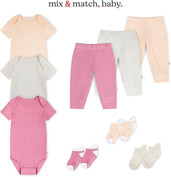 HUGGIES unisex-baby 6-pack Basic Bodysuit