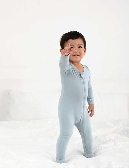 RRP Unisex Baby Footies Pajamas,Rayon Derived From Bamboo,Buttery Soft Sleep 'N Play PJs,2-Way Zipper Closure,0-18 Months