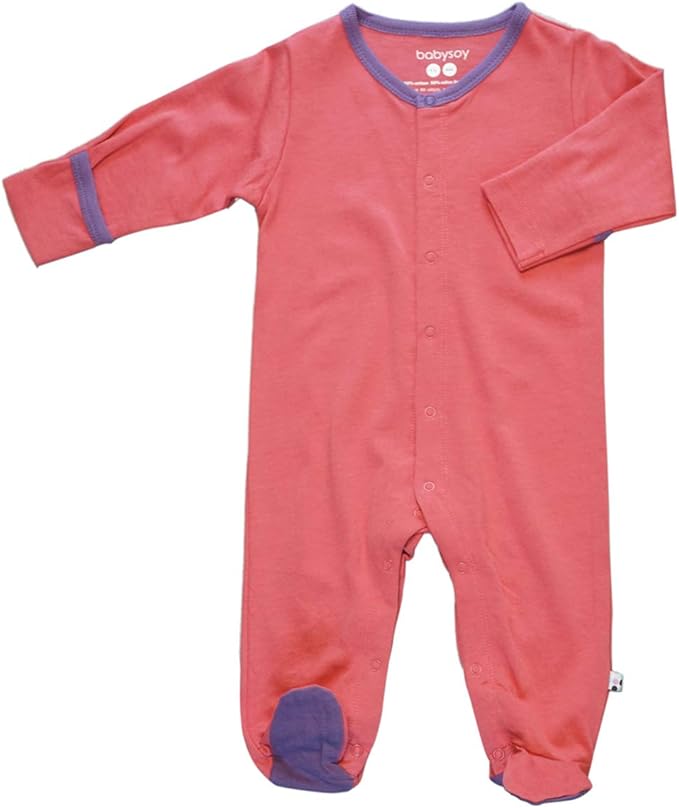 Babysoy baby-girls Baby Footie