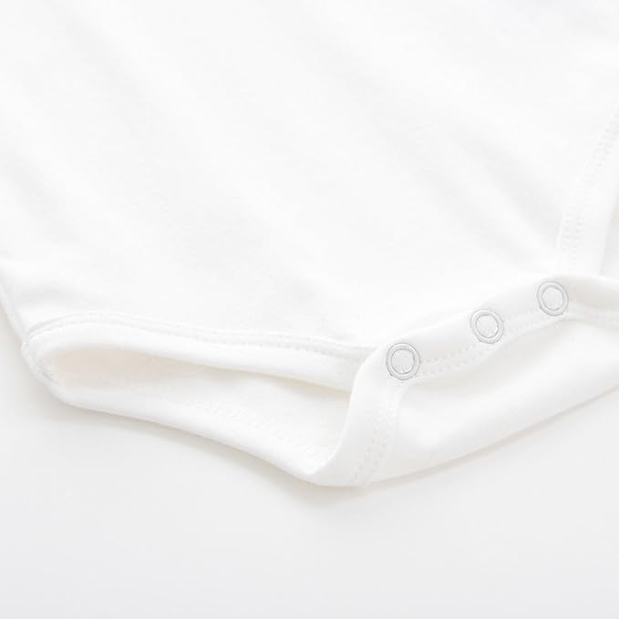 Enfants Chéris Baby Long Sleeve Bodysuit Newborn-24 Months 100% Cotton Pack of 3