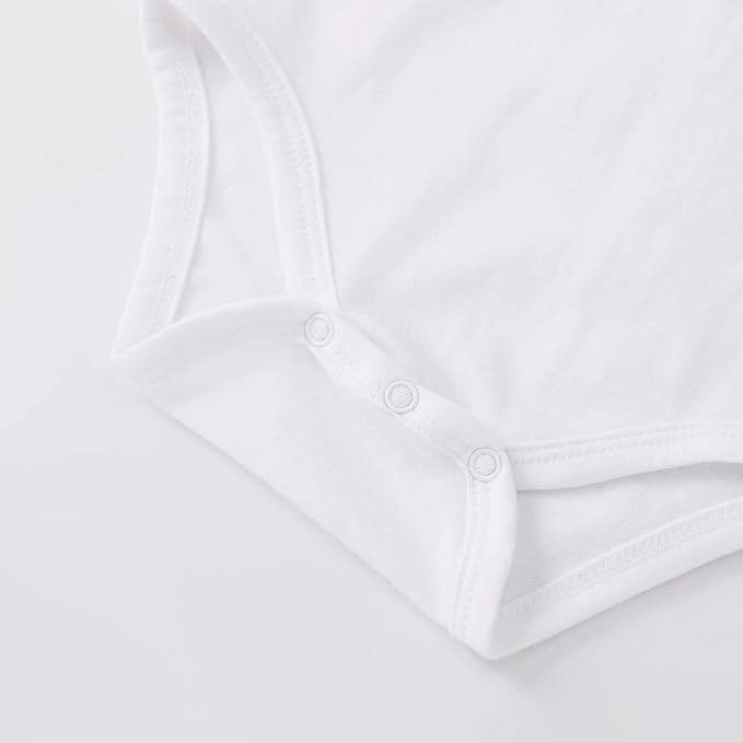 pureborn Baby Girls Boys Bodysuit Super Soft Cotton Romper 0-24 Months